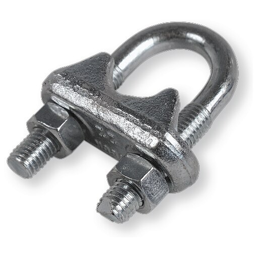 Serre-câble étrier pour câble diamètre 20 mm